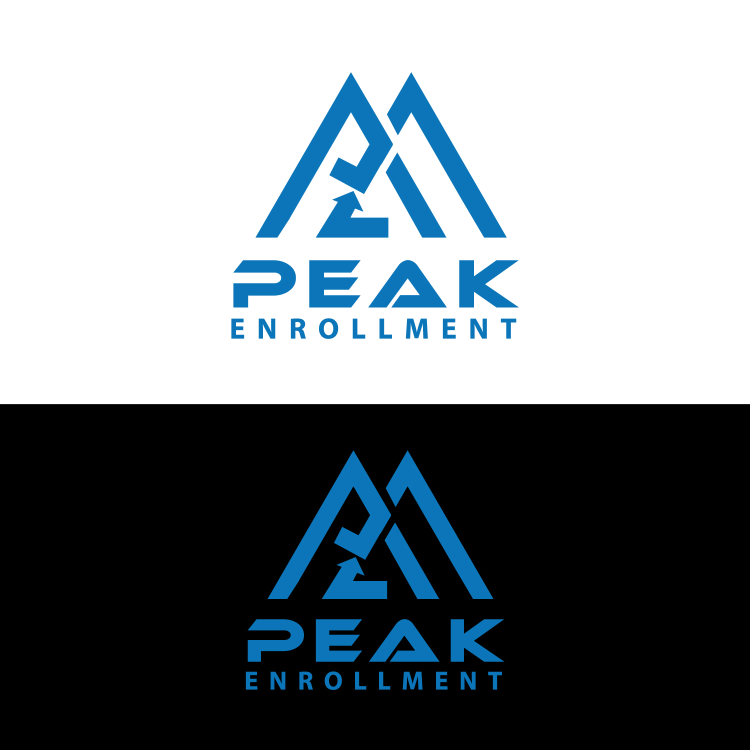Logo Design by GODDREAMCREATION for Zasady / Peak Enrollment | Design #25918389