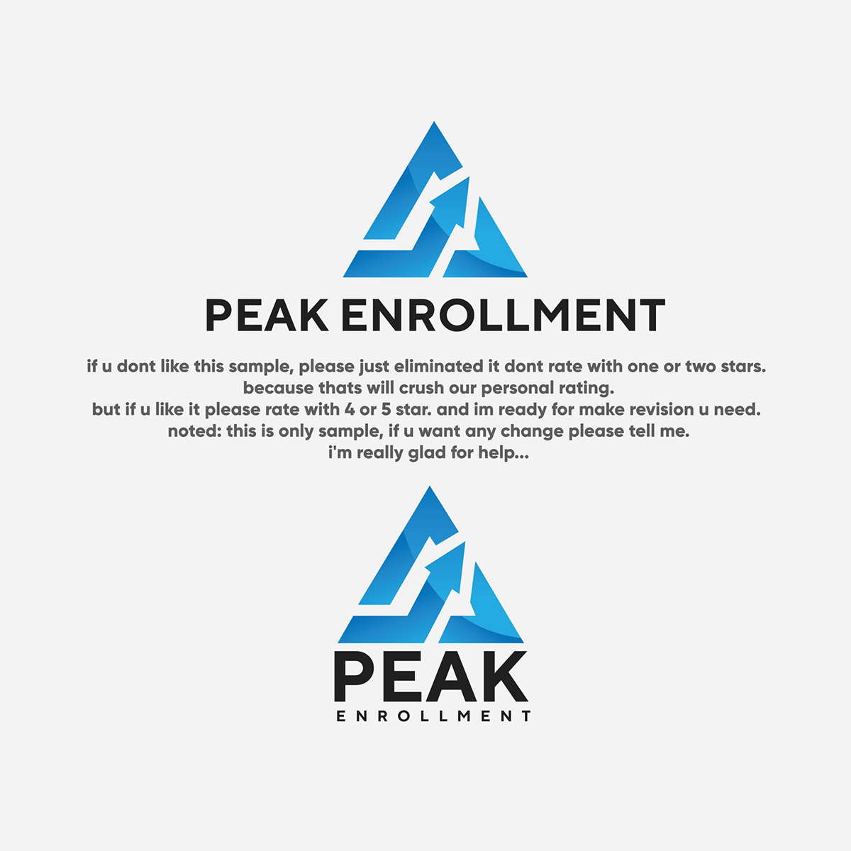 Logo Design by IdentsArt for Zasady / Peak Enrollment | Design #25914380