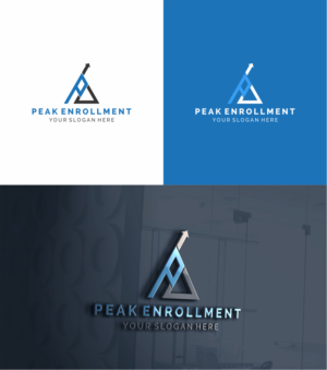 Logo Design by creativechauhan1989 for Zasady / Peak Enrollment | Design: #25915421