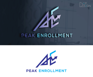 Peak Enrollment | Logo Design by Dot Design 3