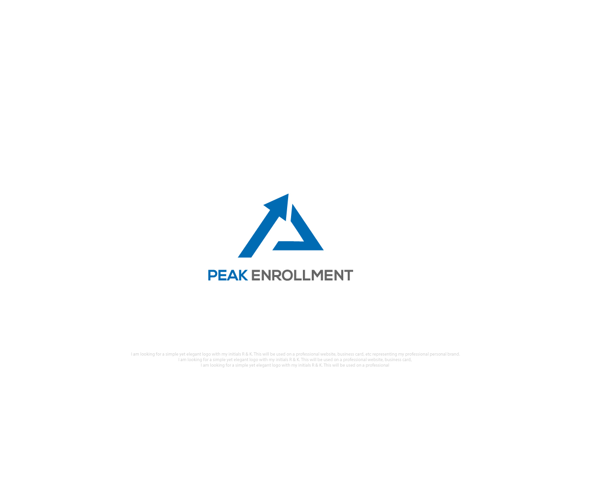 Logo Design by ikramhsakib for Zasady / Peak Enrollment | Design #25925098