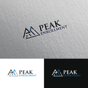 Peak Enrollment | Logo Design by Rii