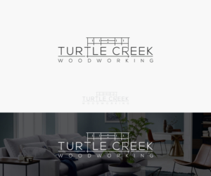 turtle creek woodworking | Design de Logo par step forward 2