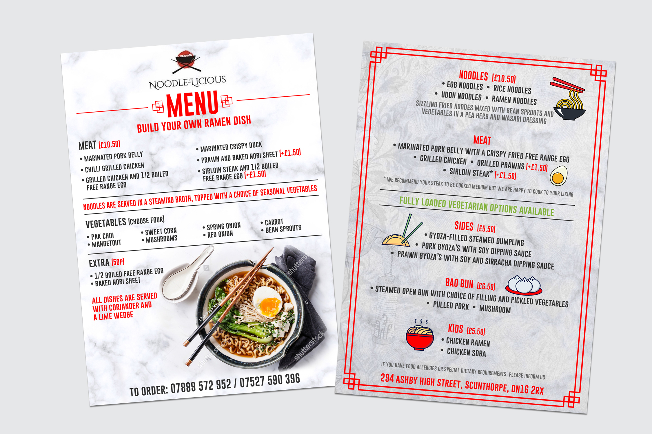 Menu Design by MariaBayley for Endless performance  | Design #25919874