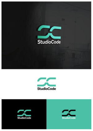Can contain the fullname StudioCode,  or first letters SC or no text | Logo Design by goranvisnjic82