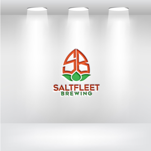 Saltfleet Brewing | Logo Design by alpha hop