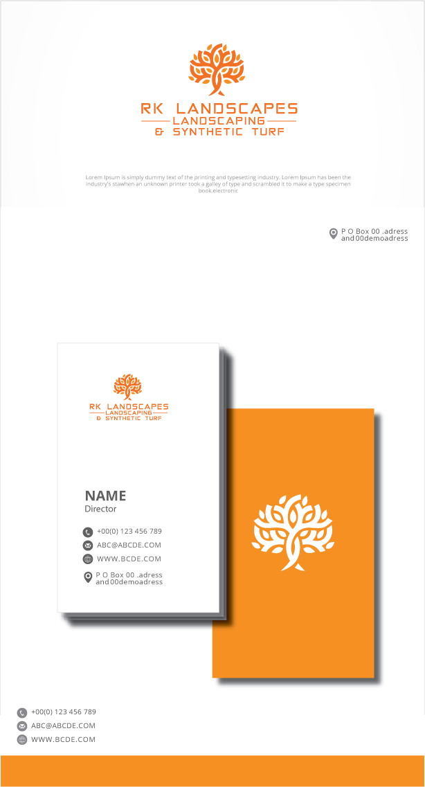 Diseño de Logo por graphicevolution para Rich Kinsey Landscaping & Garden Design | Diseño #25917105