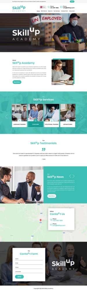Web Design par MAZY pour Wollin & Partners AB | Design #25917437
