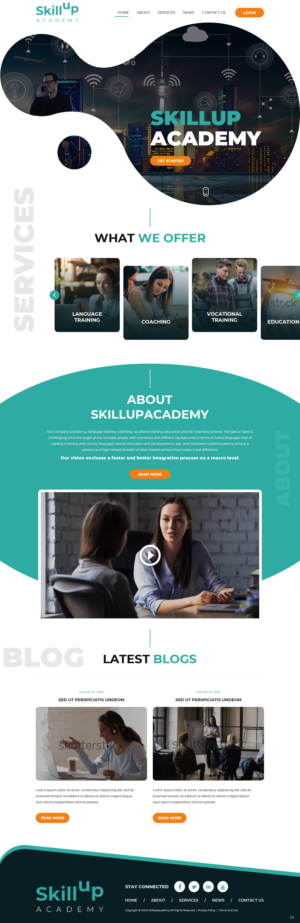 Web Design par pb pour Wollin & Partners AB | Design #25918583