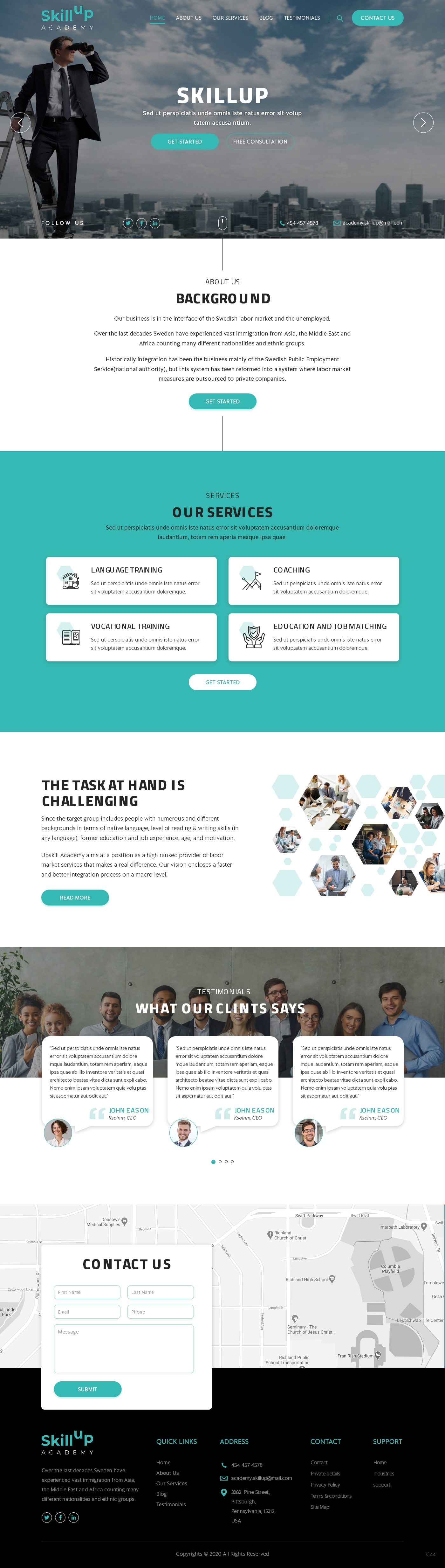 Web Design by pb for Wollin & Partners AB | Design #25918587