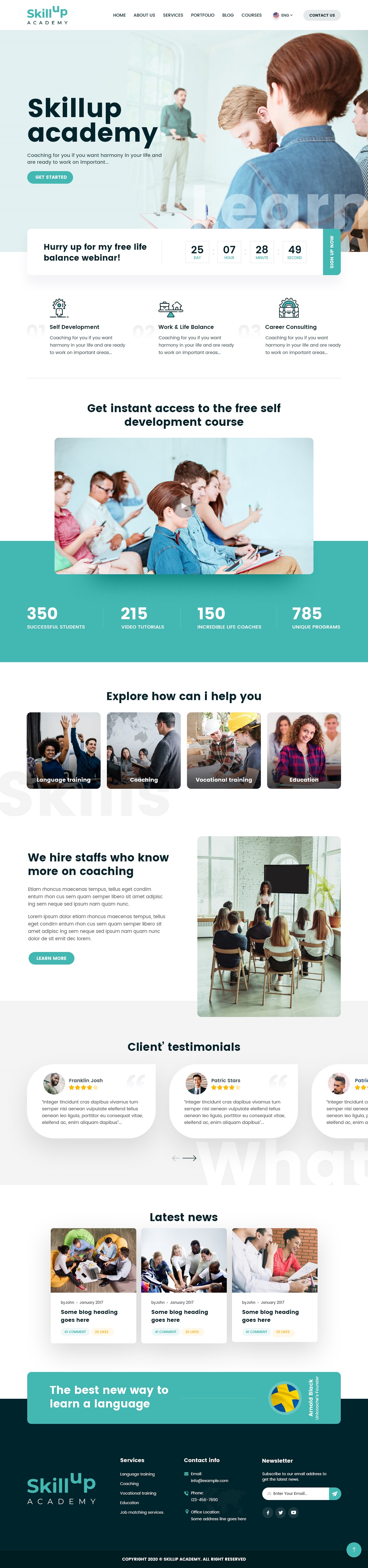 Web Design by NZ Creatives for Wollin & Partners AB | Design #25943752