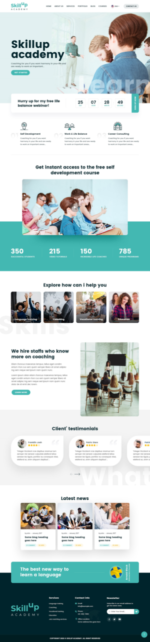 Web Design by nzdesigners for Wollin & Partners AB | Design: #25943752