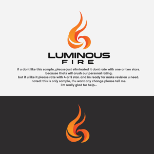 Luminous Fire | Logo Design by IdentsArt