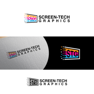 Screen-Tech Graphics | Diseño de Logo por MG.graphics