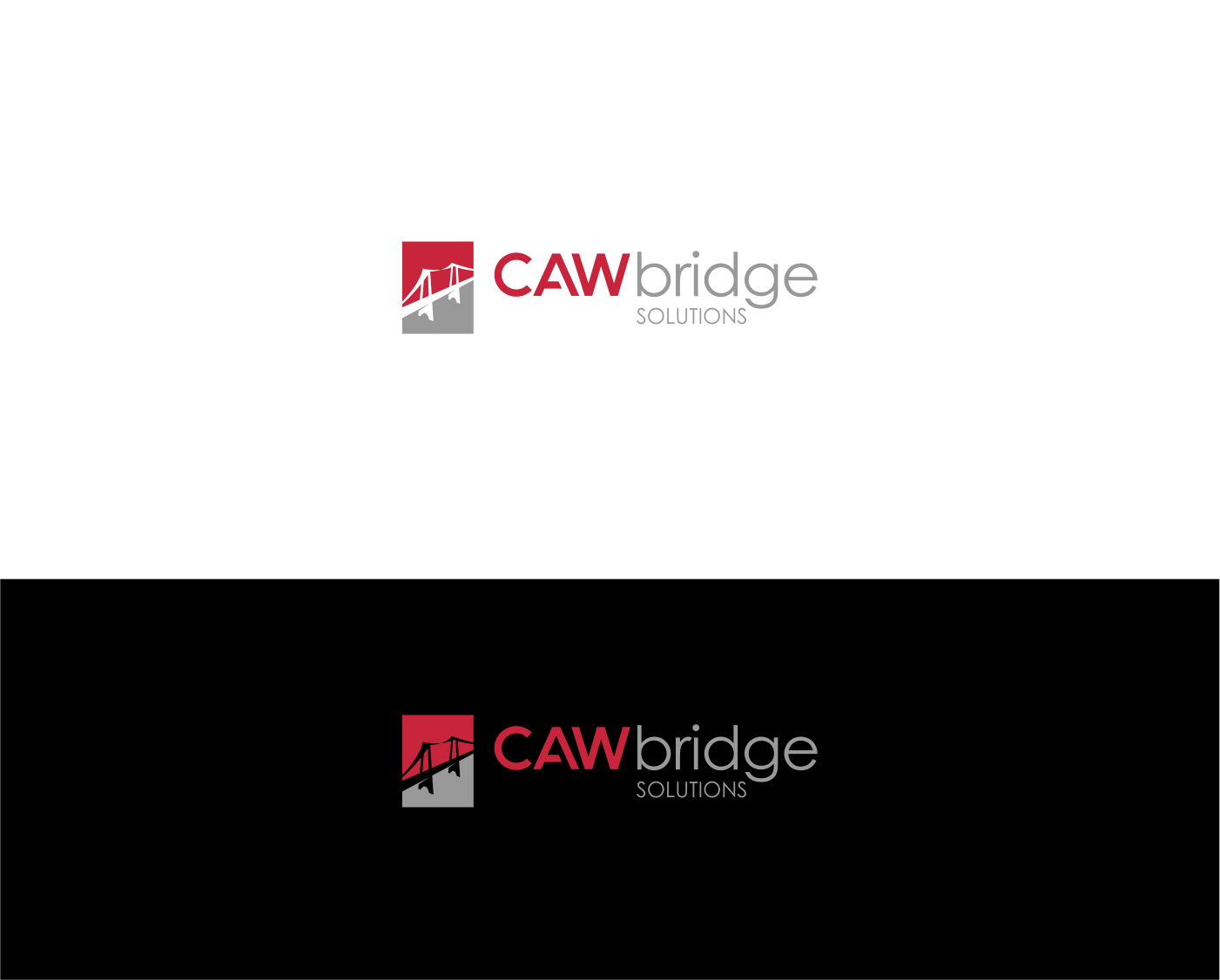 Logo Design by Gree™ for CAWbridge Solutions | Design #25922279