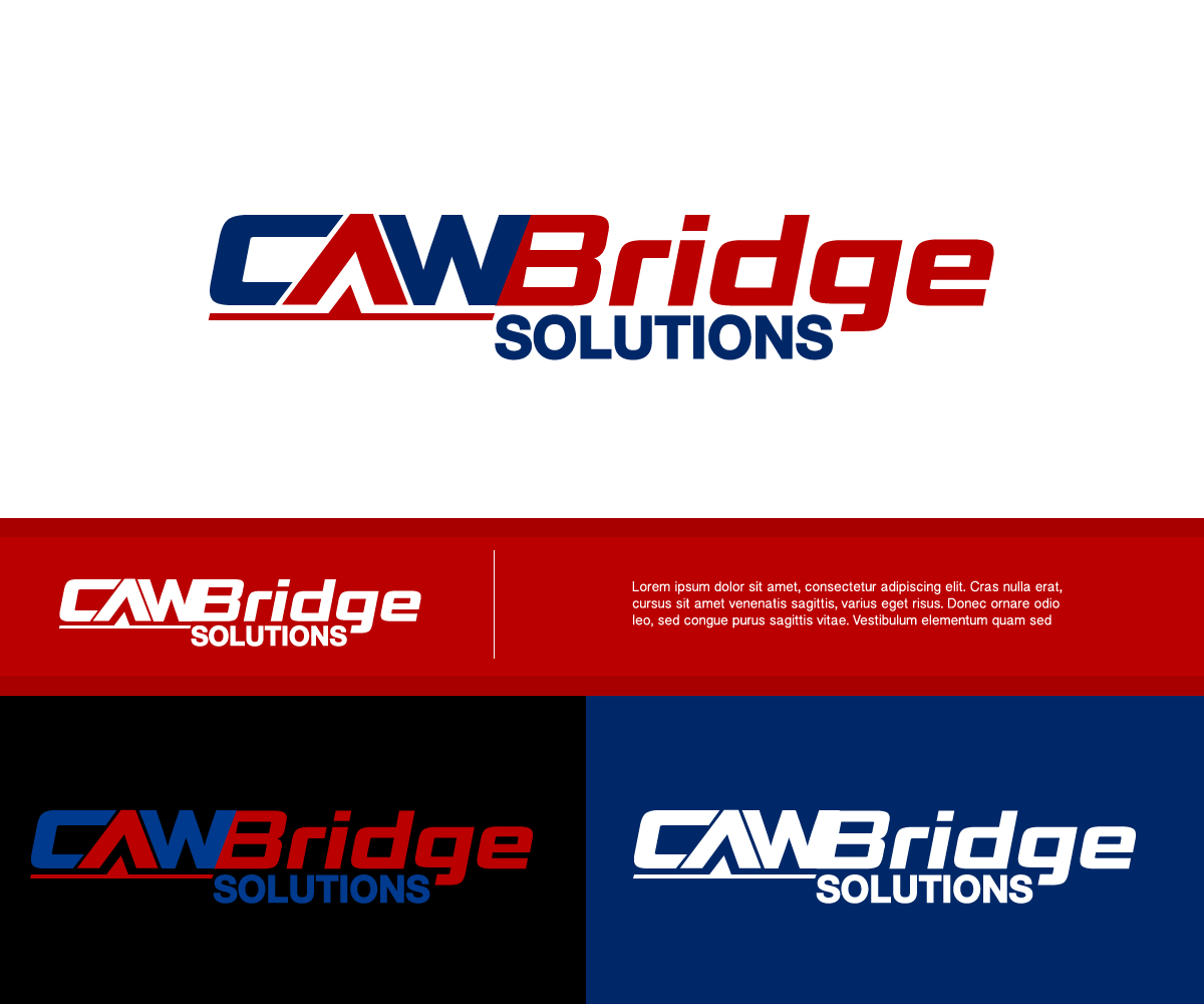 Logo-Design von edwinnegz1 für CAWbridge Solutions | Design #25919675