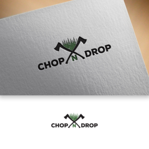 Chop N Drop | Logo Design by DesignDUO
