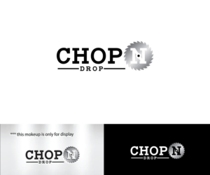 Chop N Drop | Logo-Design von Ochieng