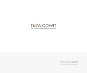 New Dawn tag line is Perinatal & Menopause Support | Logo Design by aglaronde23