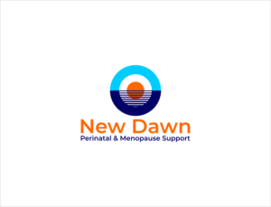 New Dawn tag line is Perinatal & Menopause Support | Logo Design by BNdesigner