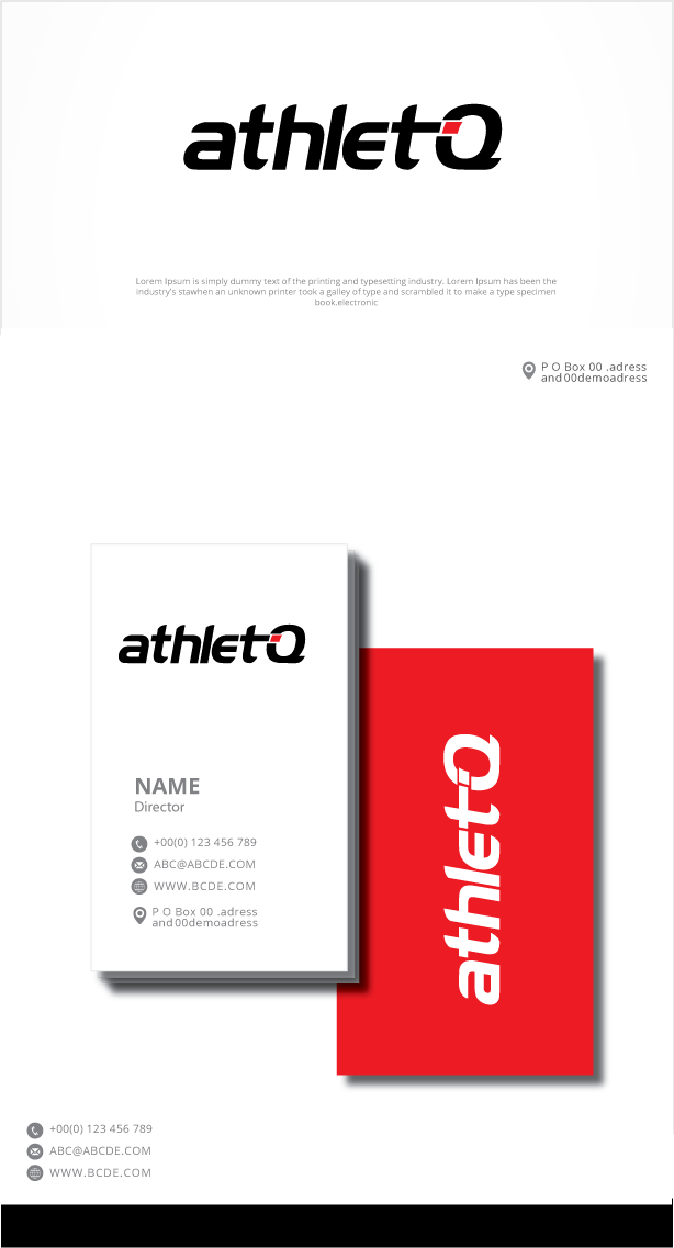 Logo Design by graphicevolution for Athletiq | Design #25922029