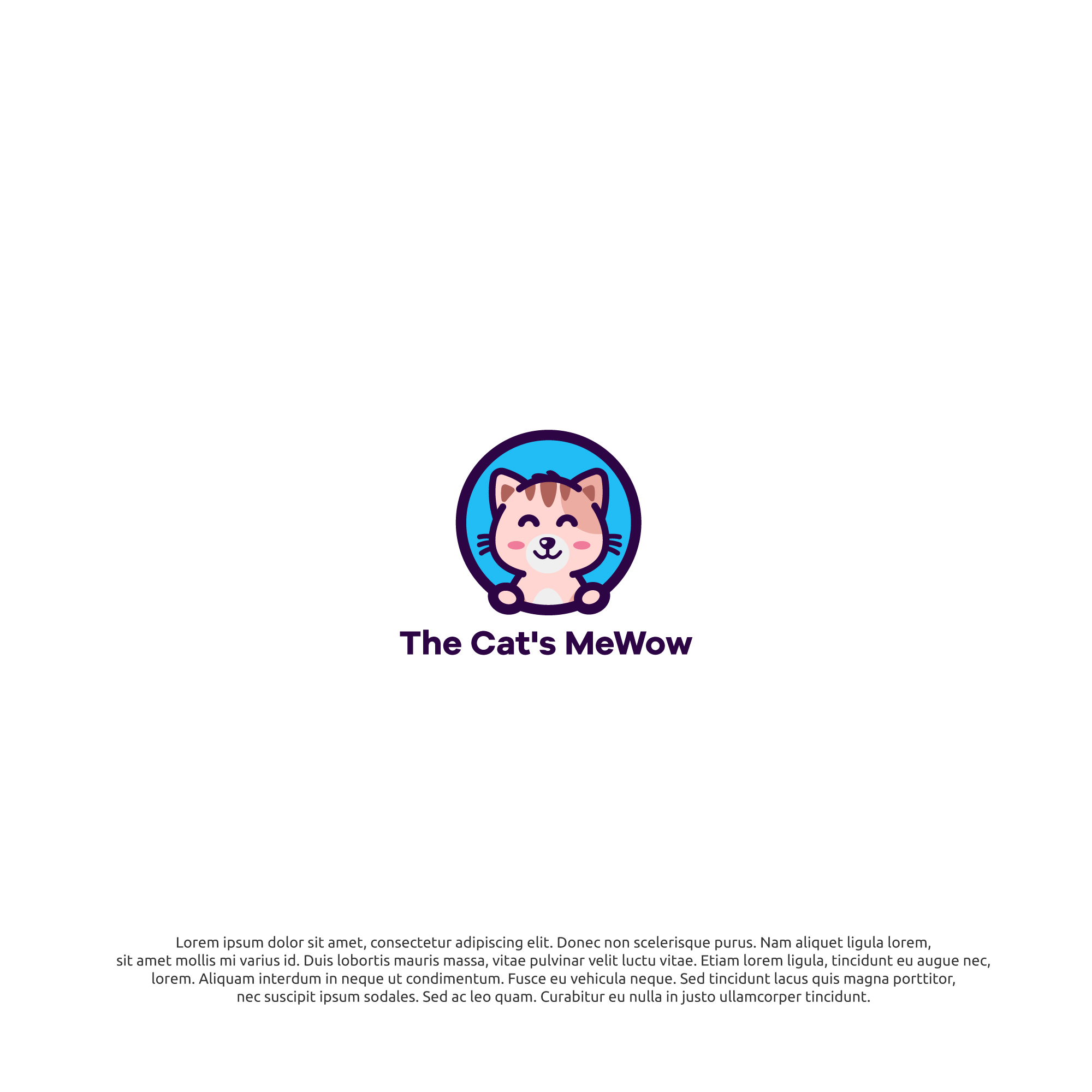 Diseño de Logo por Filipino para The Cat's MeWow | Diseño #25947474