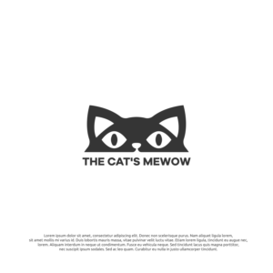 Logo Design by Filipino for The Cat's MeWow | Design: #25947507