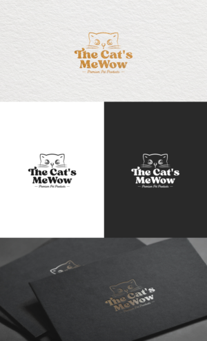 The Cat's MeWow | Logo Design by GLDesigns
