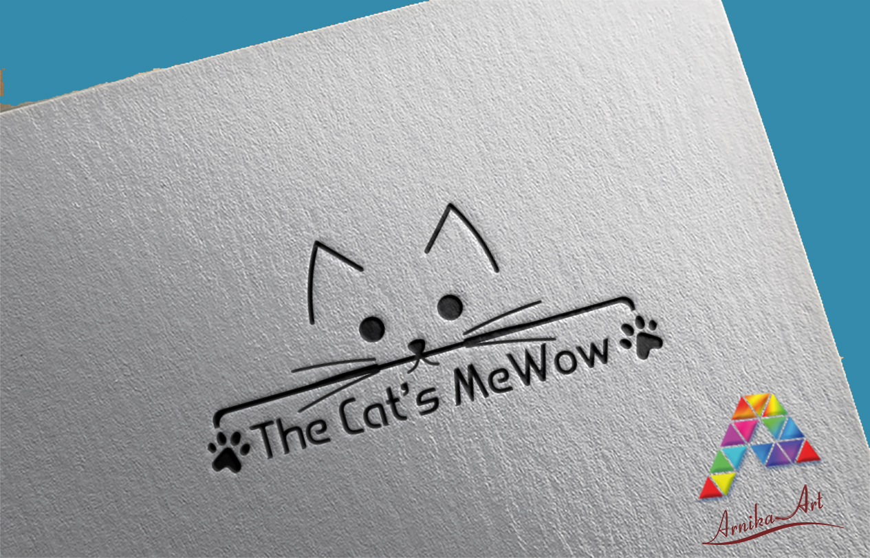 Logo Design by Asasi for The Cat's MeWow | Design #25950946