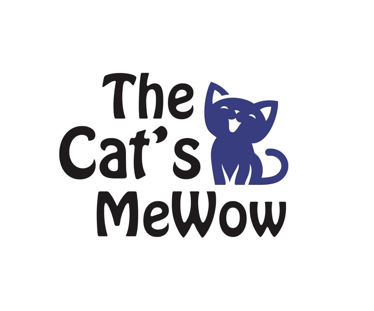 Diseño de Logo por RKDesign29 para The Cat's MeWow | Diseño #25954252