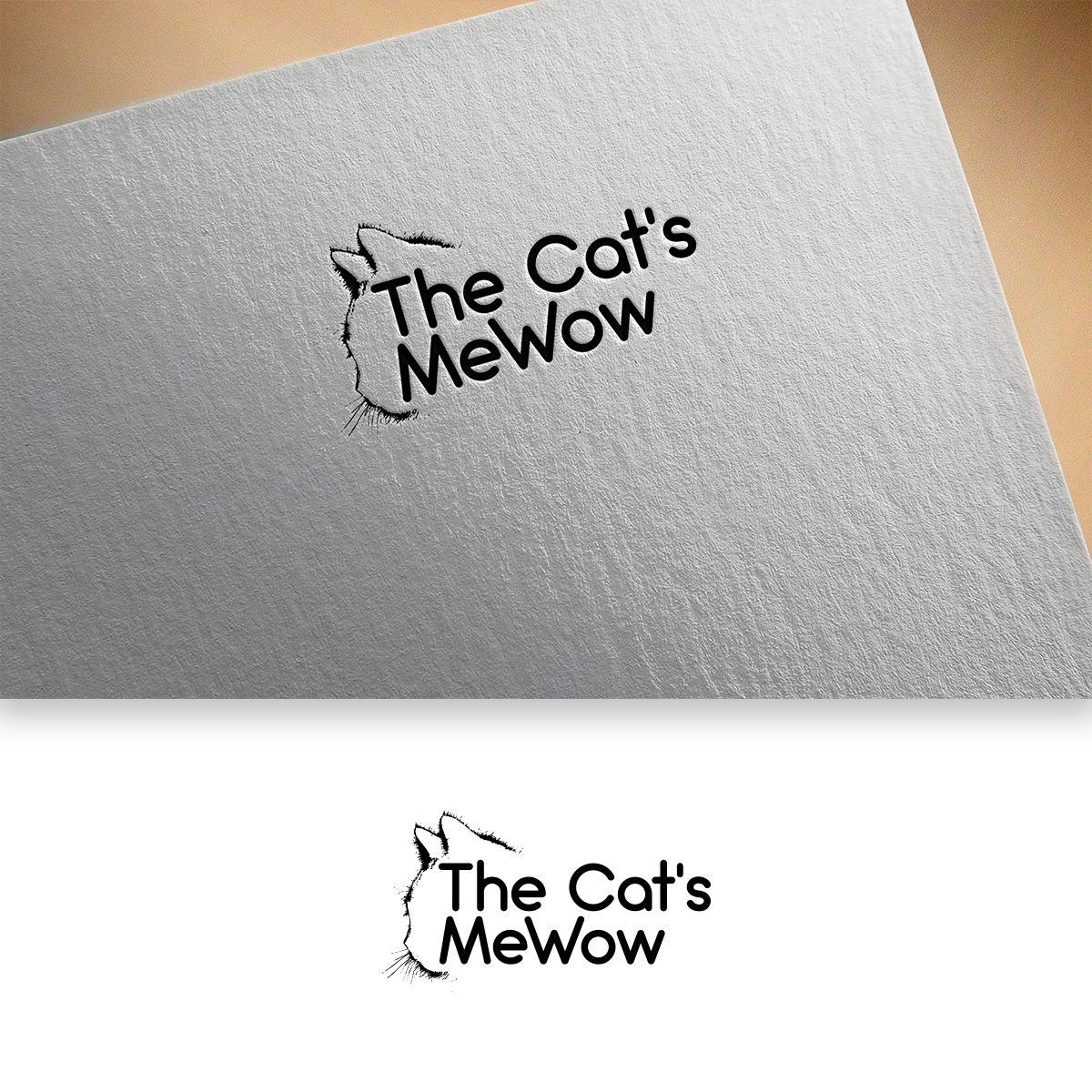 Logo Design by DesignDUO for The Cat's MeWow | Design #25938165