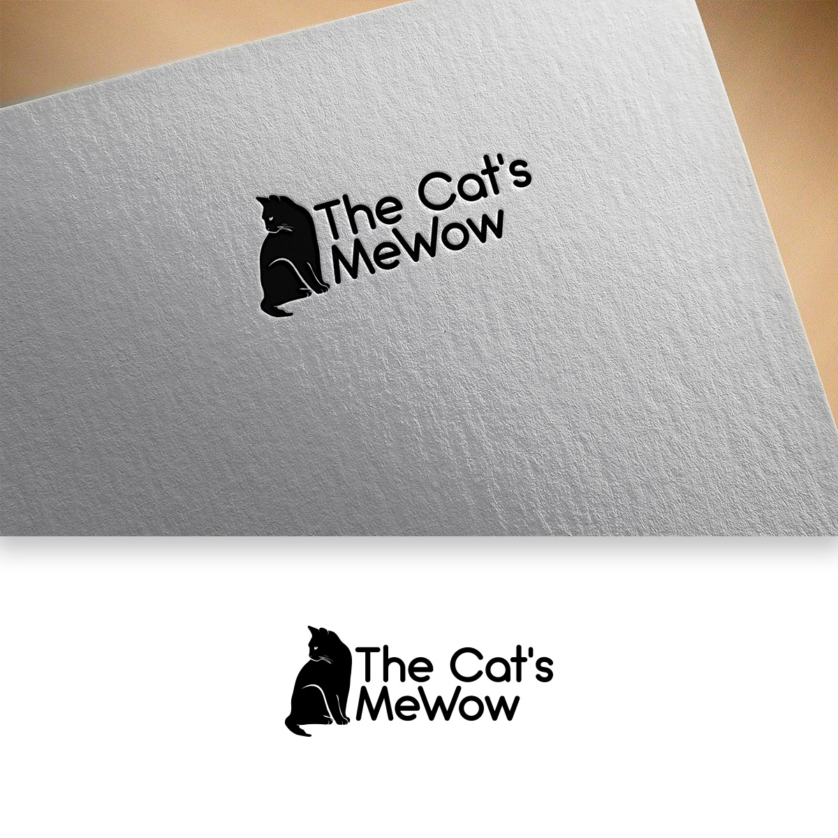 Logo Design by DesignDUO for The Cat's MeWow | Design #25938167
