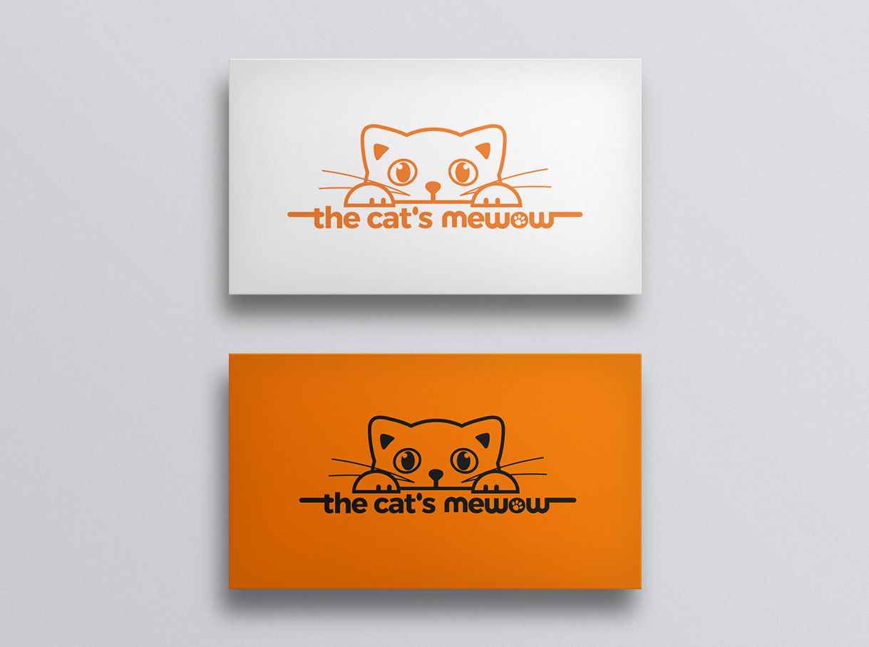 Logo Design by Djamdesign for The Cat's MeWow | Design #25929067