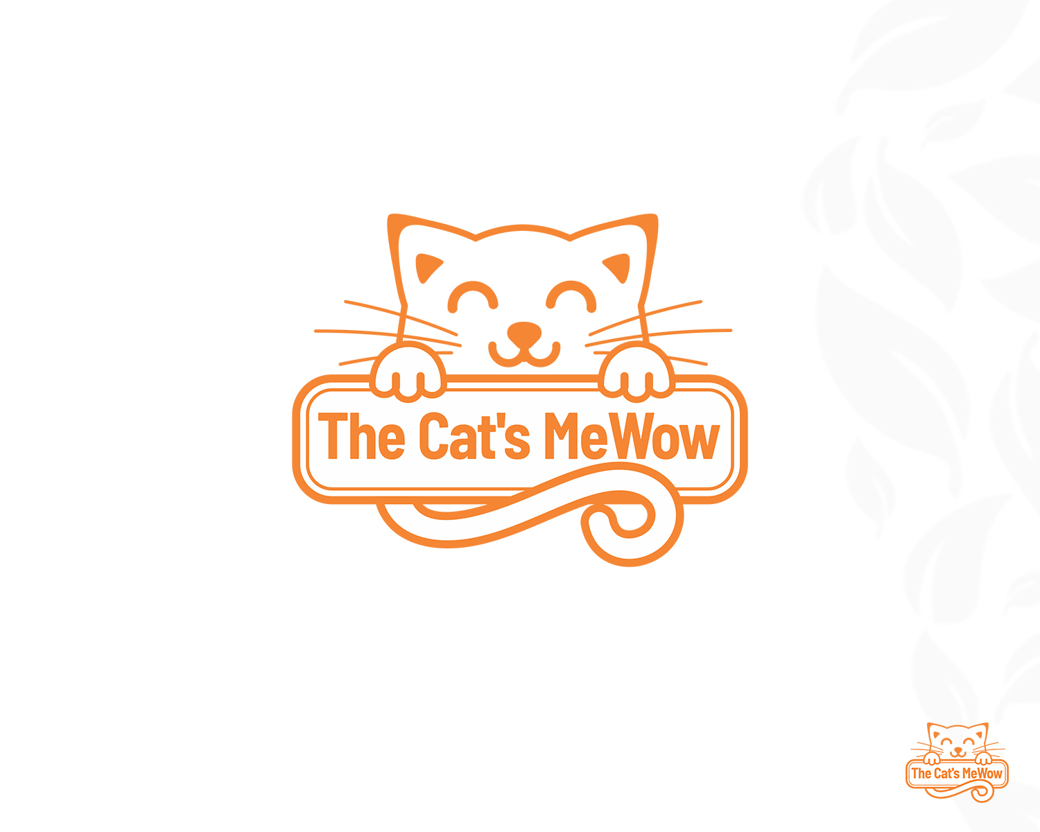 Logo Design by Djamdesign for The Cat's MeWow | Design #25934767