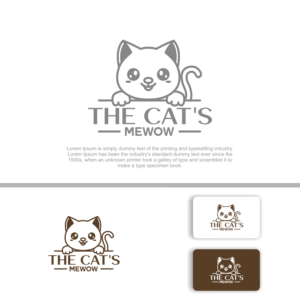 Logo Design by GAM'Design for The Cat's MeWow | Design: #25922015