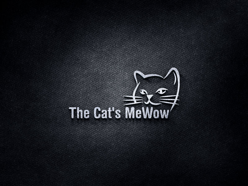 Logo Design by monmon for The Cat's MeWow | Design #25927467
