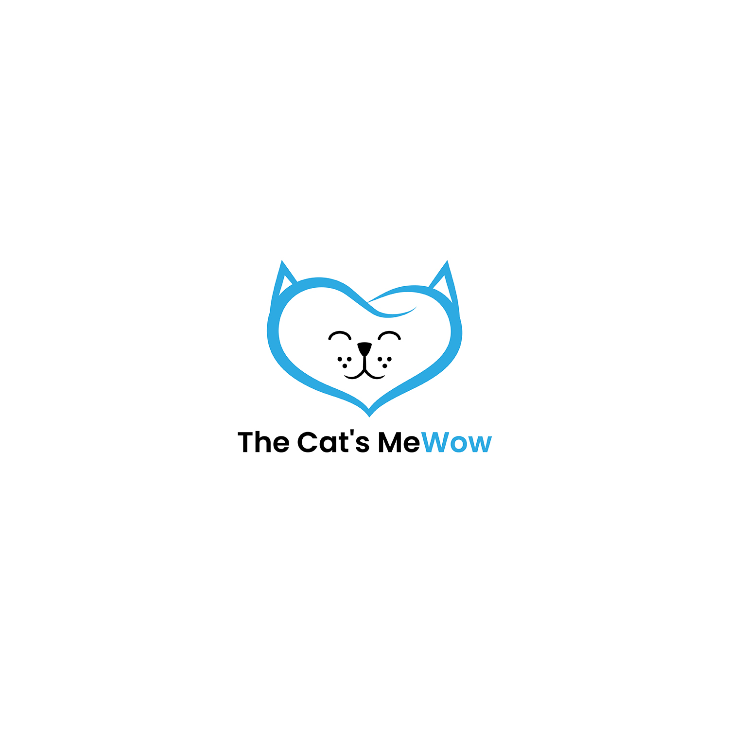 Logo Design by Grapi for The Cat's MeWow | Design #25951208