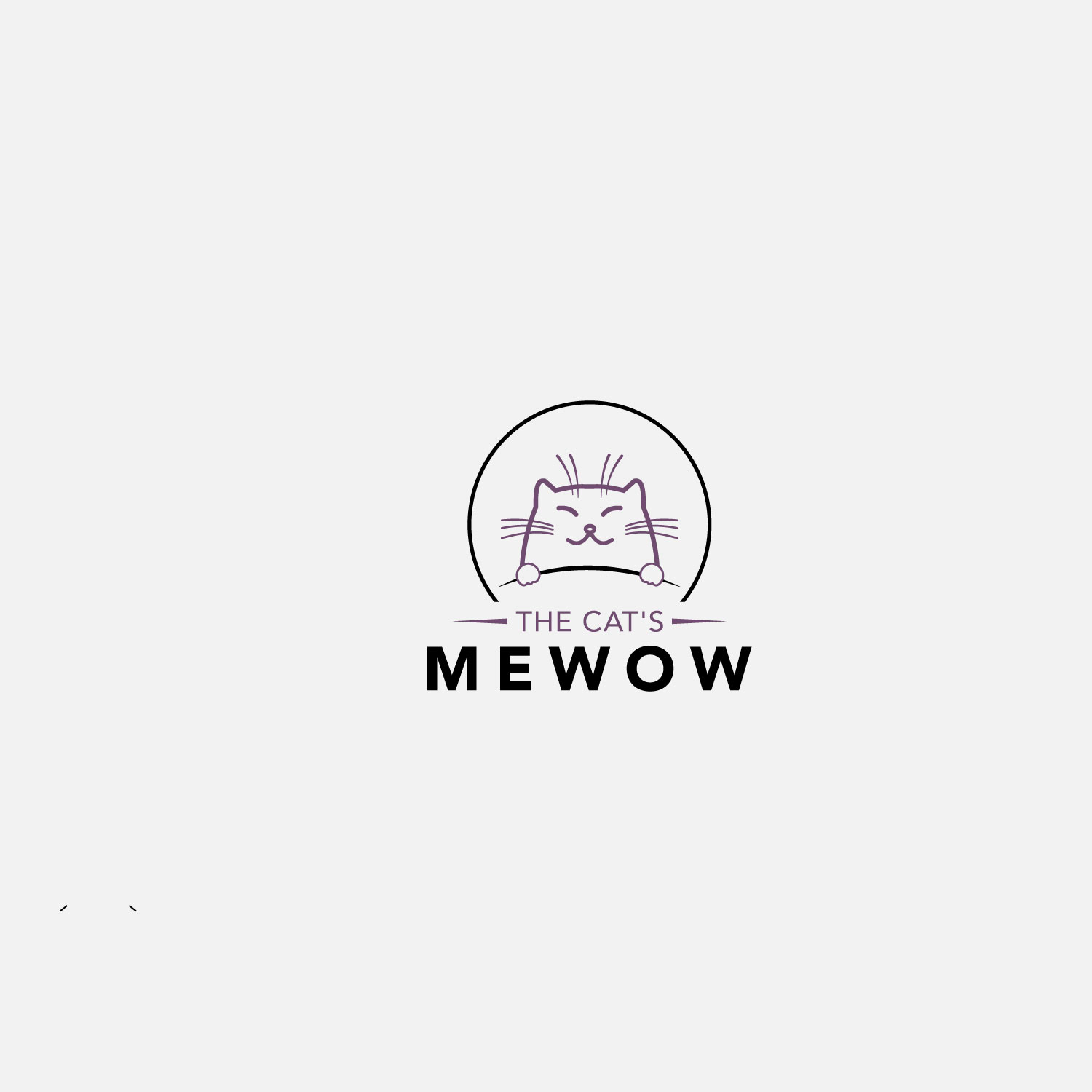 Diseño de Logo por Pictache para The Cat's MeWow | Diseño #25943321