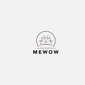 Logo Design by Pictache for The Cat's MeWow | Design: #25943321