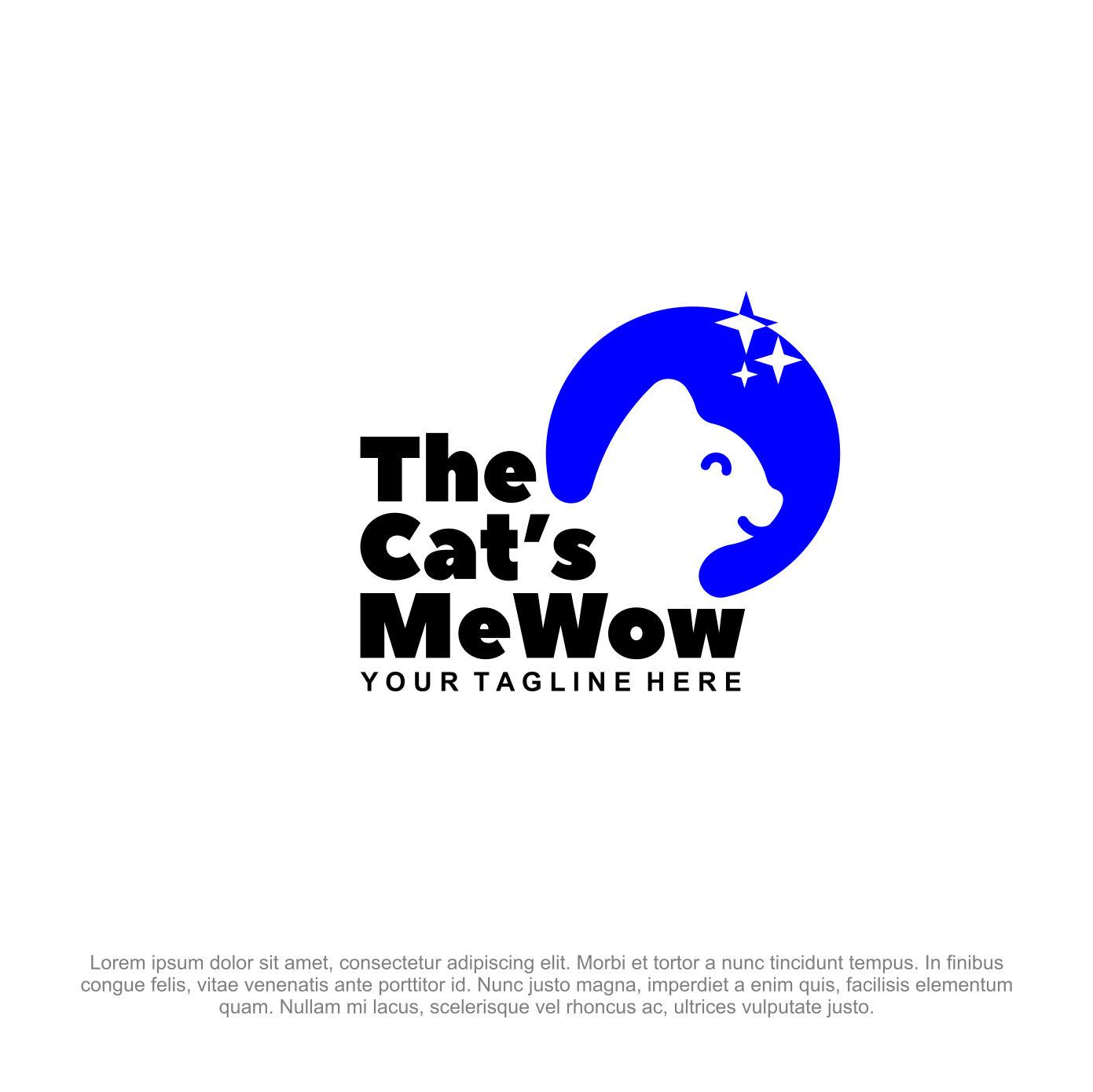 Logo Design by peeqee for The Cat's MeWow | Design #25958272