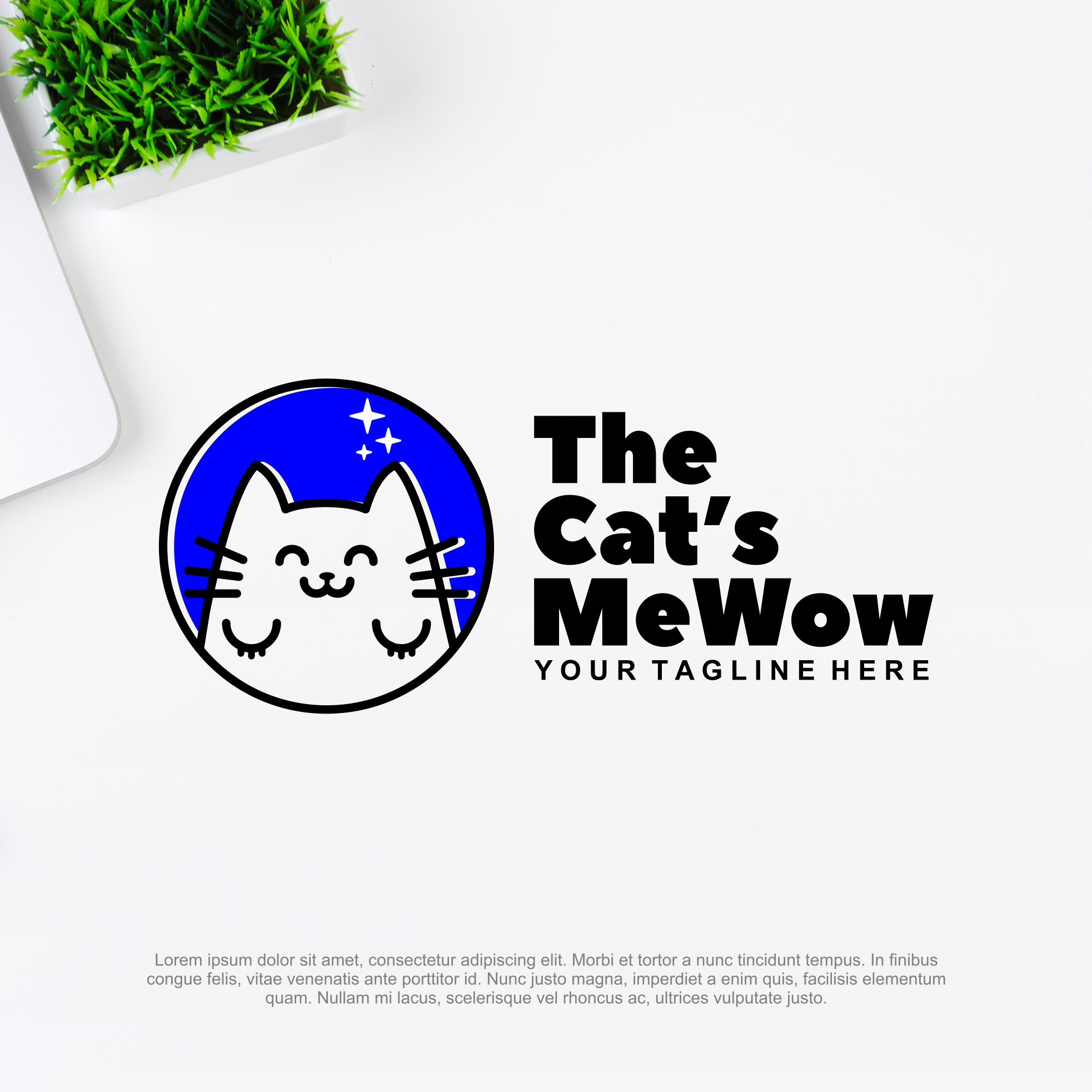 Logo Design by peeqee for The Cat's MeWow | Design #25961696