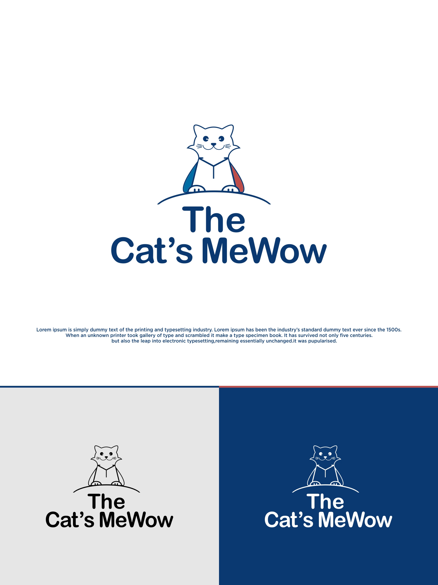 Logo-Design von 2662 DESIGN für The Cat's MeWow | Design #25923401
