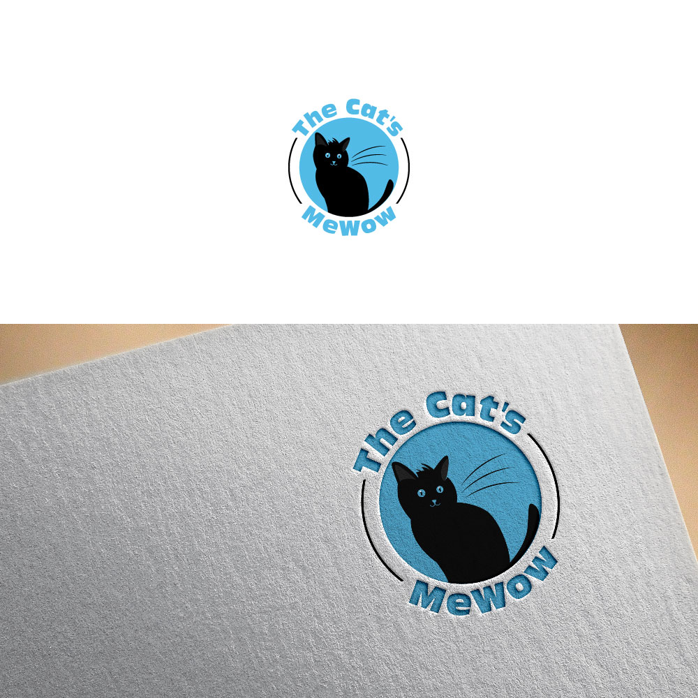 Logo Design by Trident for The Cat's MeWow | Design #25922909
