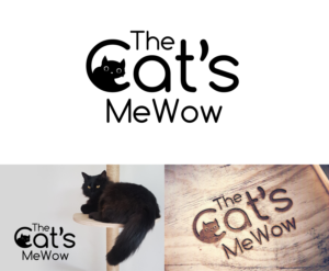 Logo Design by ileanalp for The Cat's MeWow | Design: #25956972