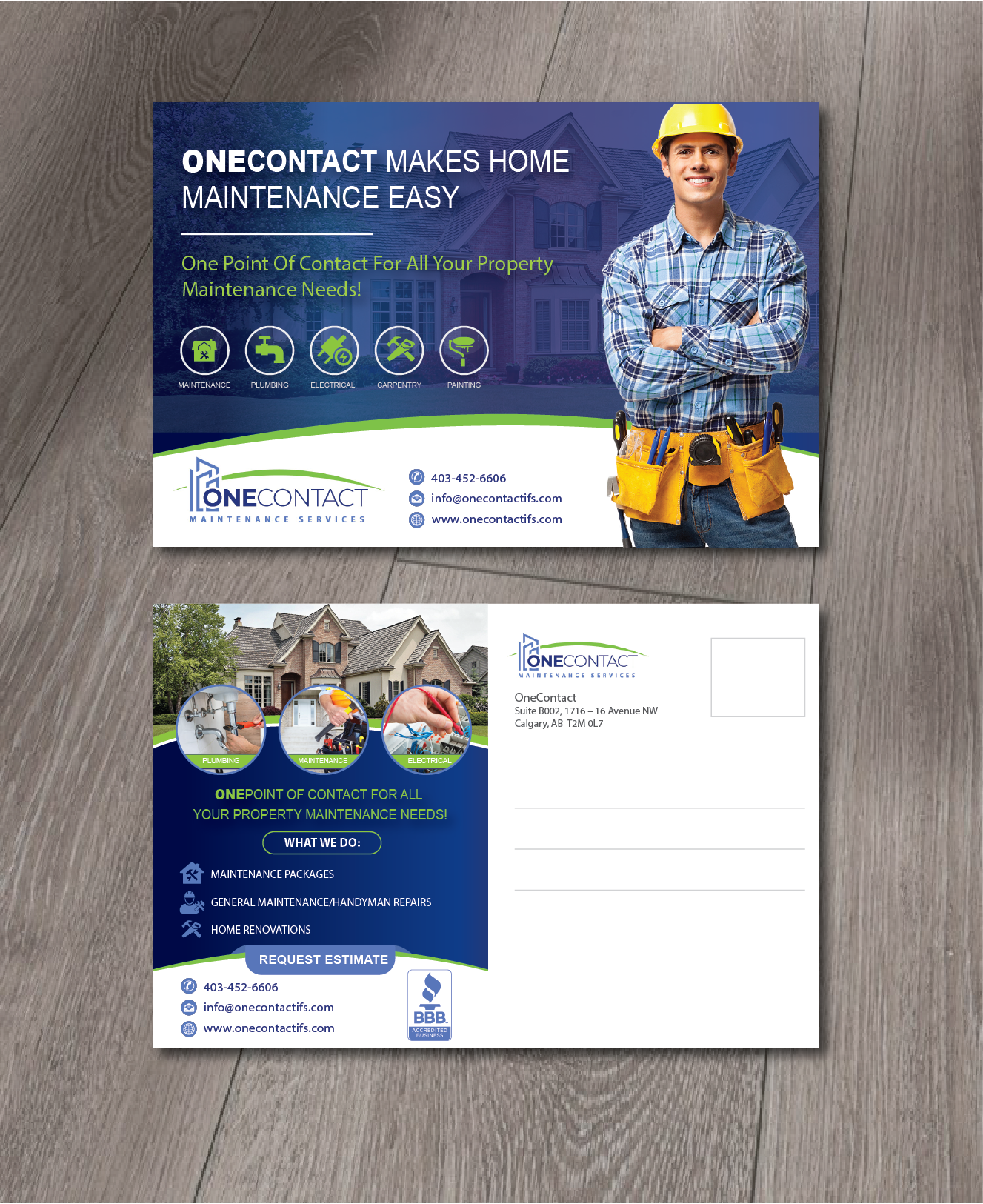 Postcard Design by alex989 for this project | Design #25932998