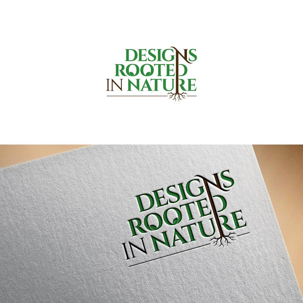 Logo Design by Trident for Designs Rooted In Nature | Design #25929772