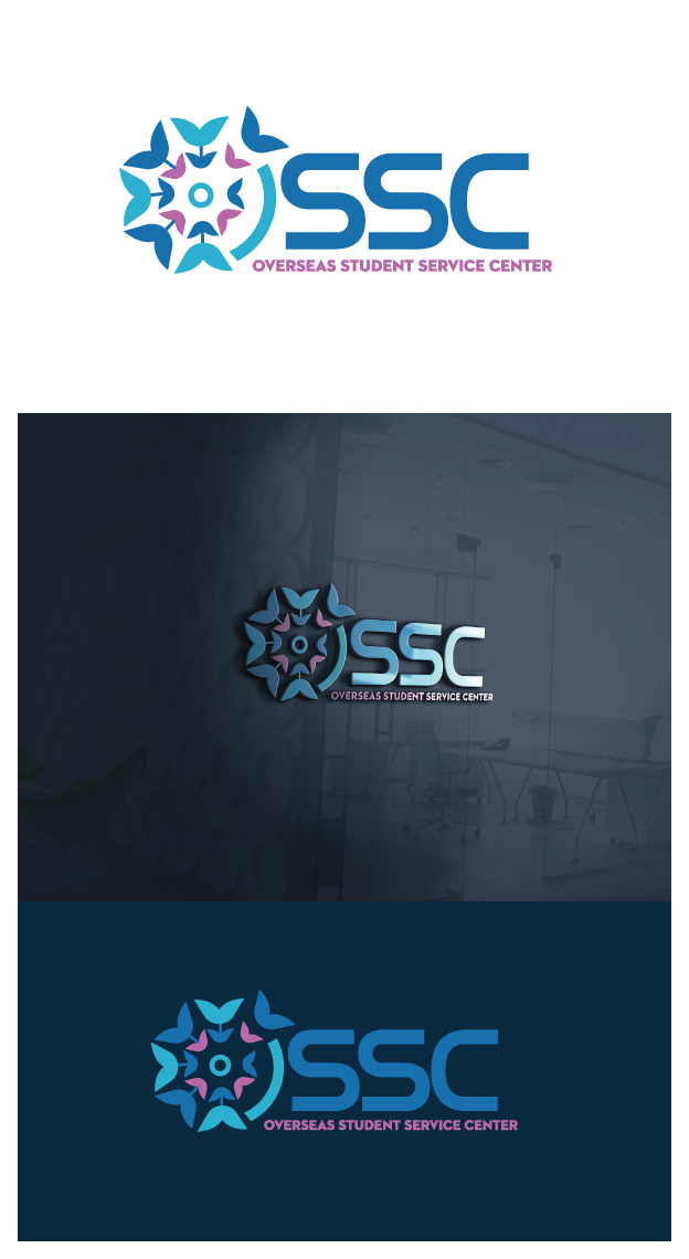 Logo-Design von AbhishekkM'24 für united states service center for overseas students,inc | Design #25927345