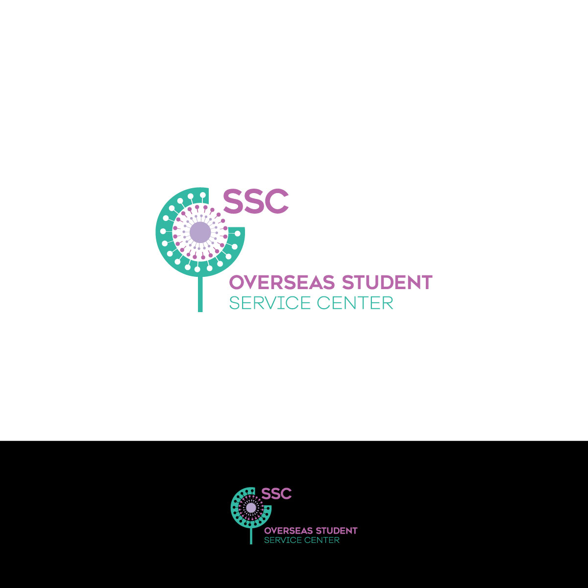 Logo Design by Minimal Studio for united states service center for overseas students,inc | Design #25932554