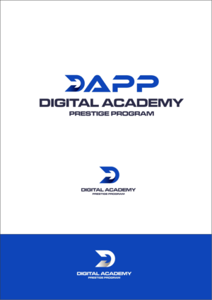 DAPP - Digital Academy Prestige Program (of course DAPP in big, and the four words in minor font with first letter quite visible) | Logo Design by dclawstudio