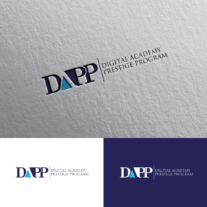 DAPP - Digital Academy Prestige Program (of course DAPP in big, and the four words in minor font with first letter quite visible) | Design de Logo par Rii